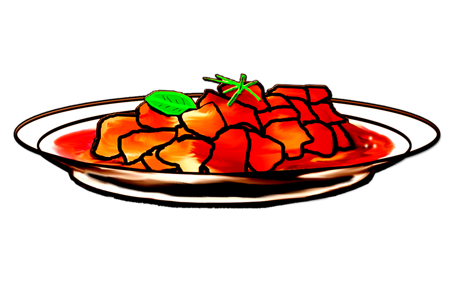 icon sticker of Malay Food png