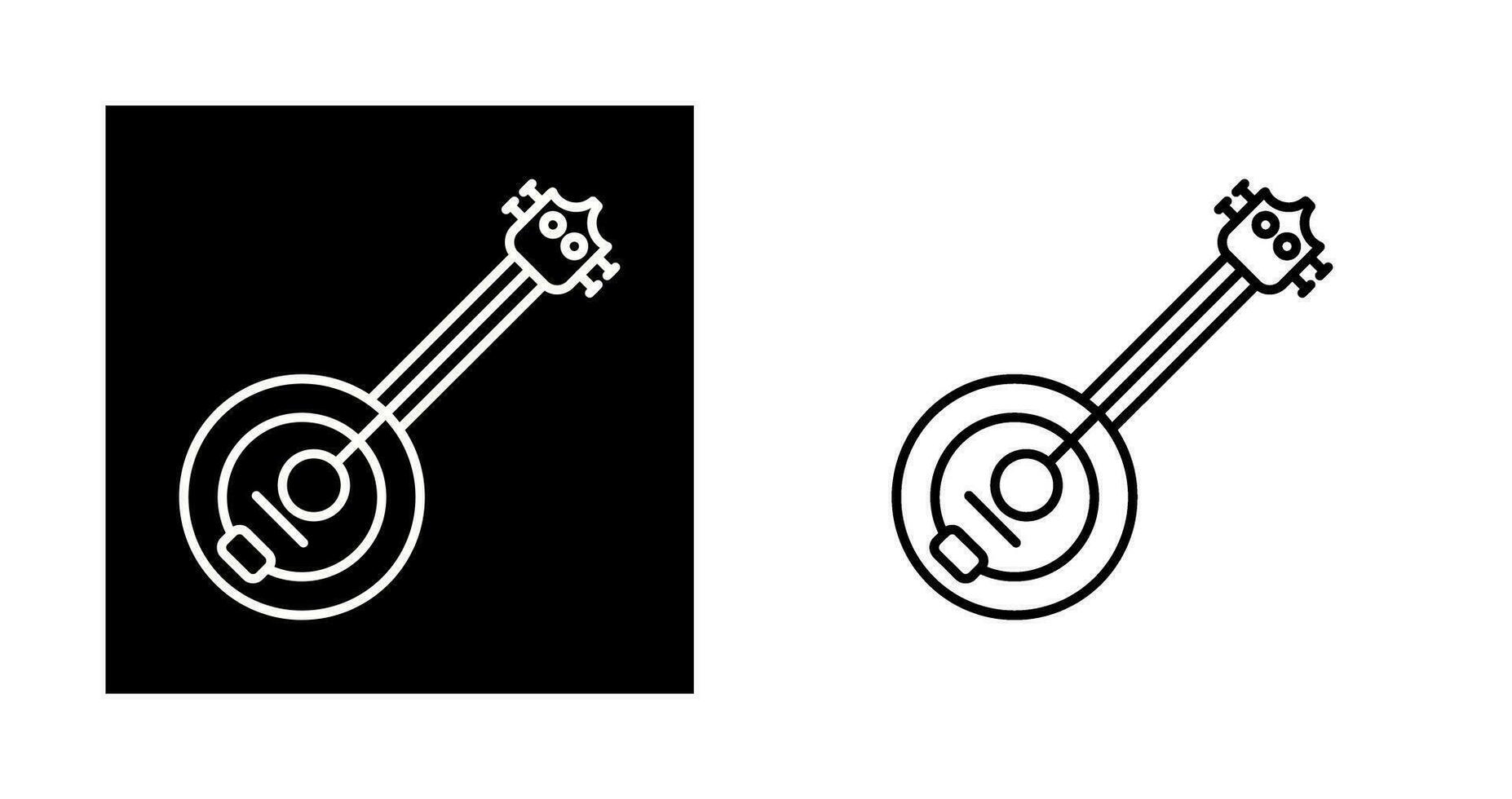 Banjo Vector Icon