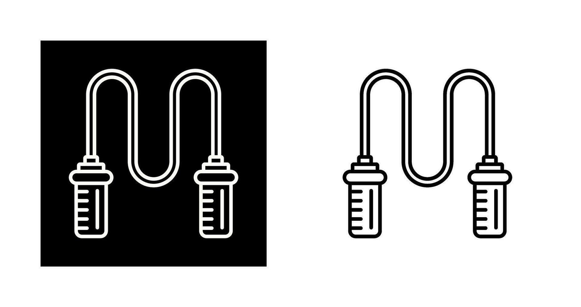 Jumping Rope Vector Icon