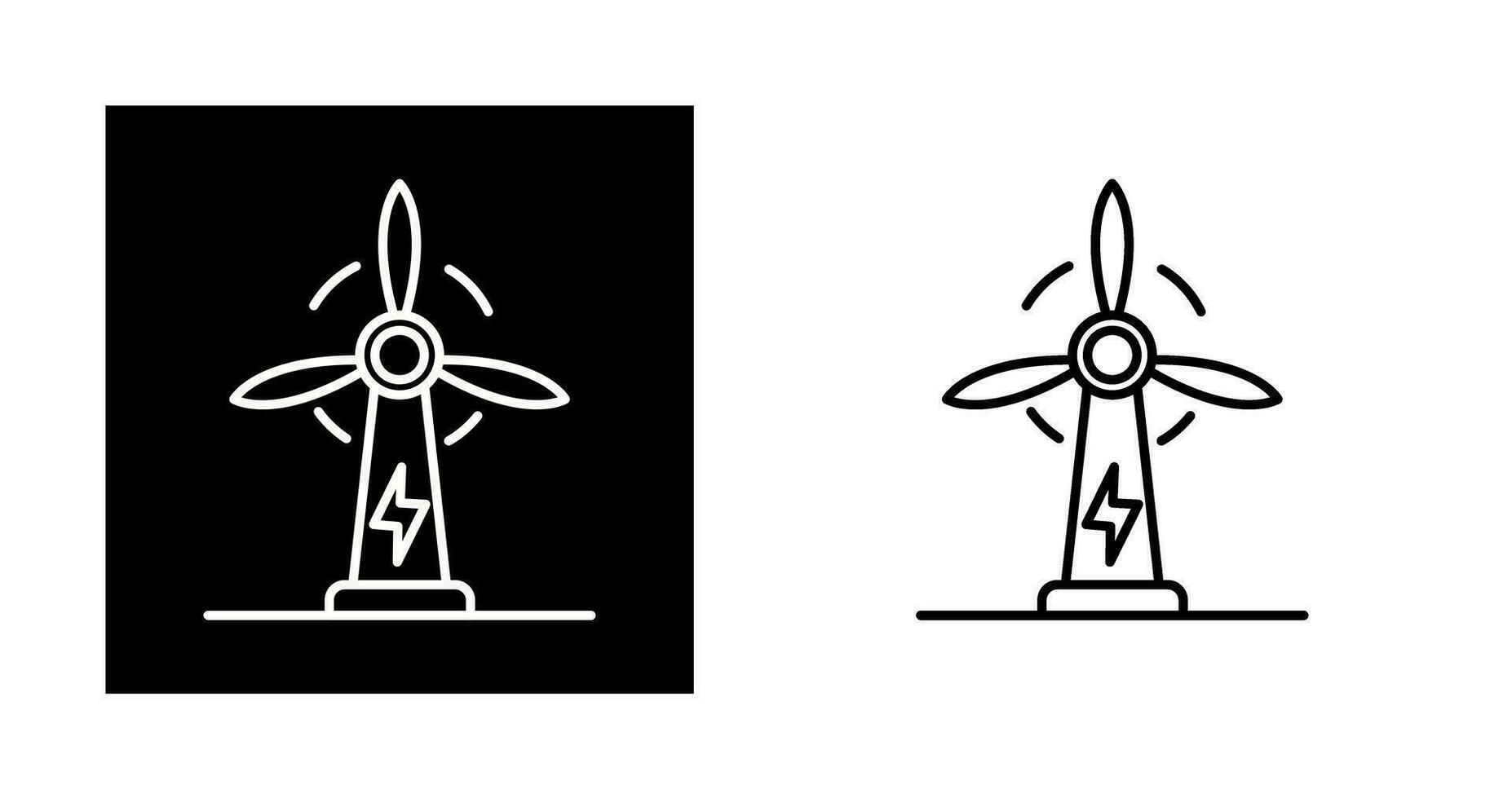 Wind Power Vector Icon