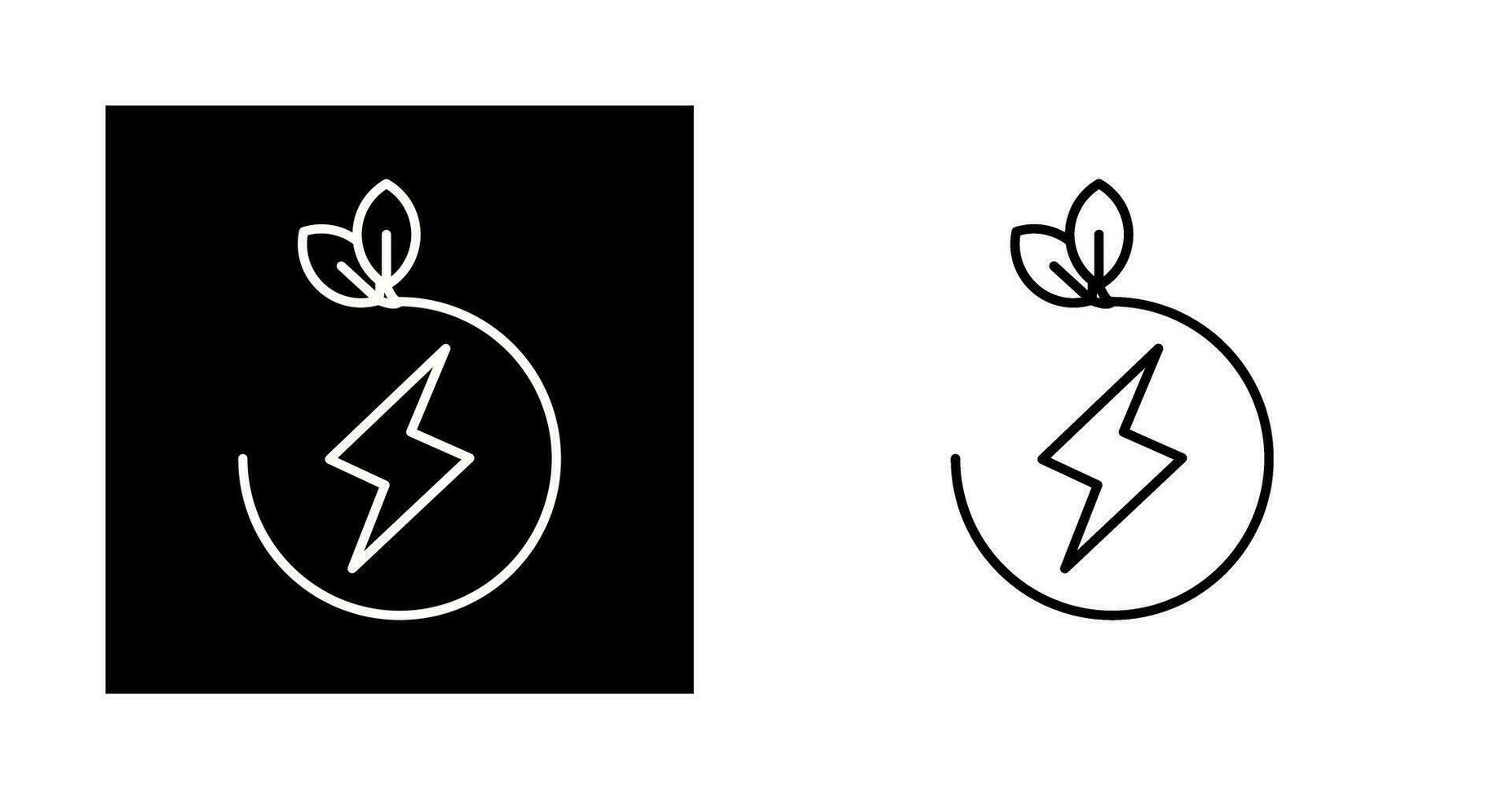 Eco Energy Vector Icon