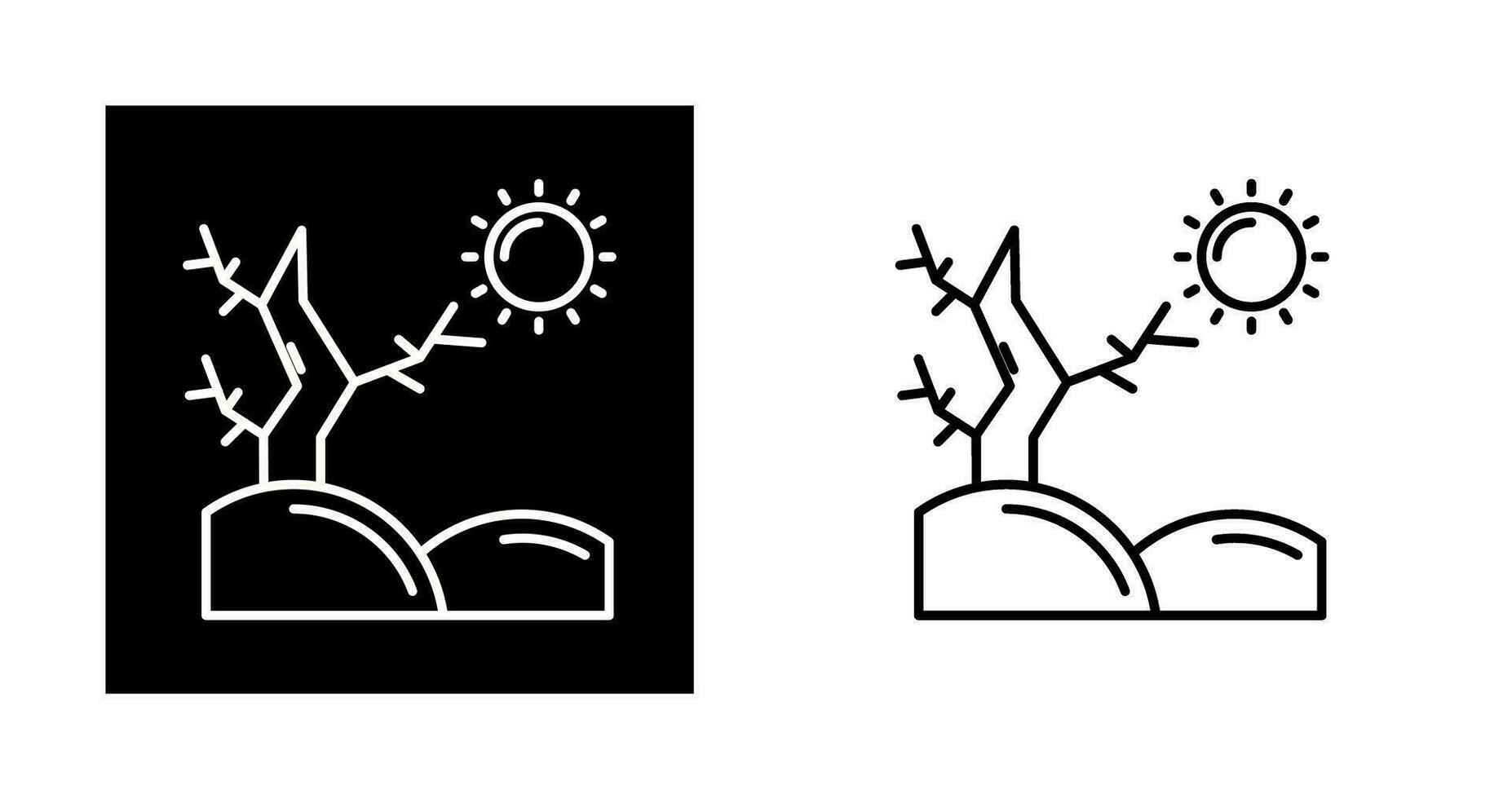 Desert Vector Icon