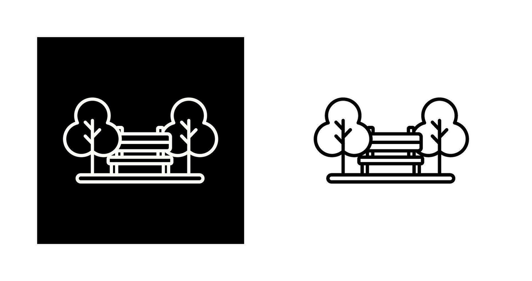 Park Vector Icon