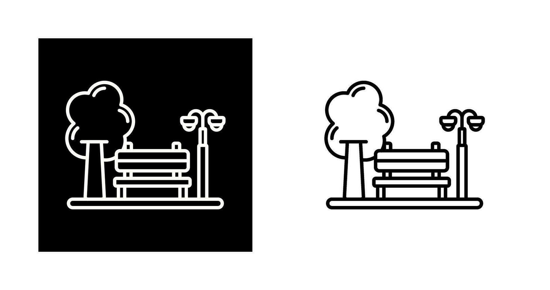 Park Vector Icon
