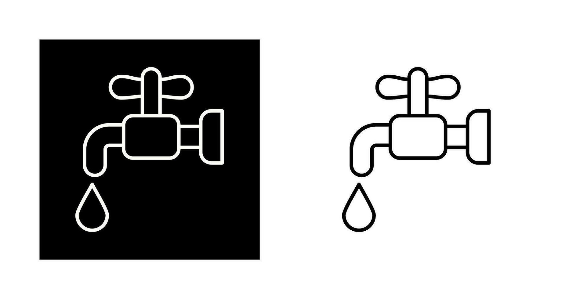 Water Tap Vector Icon