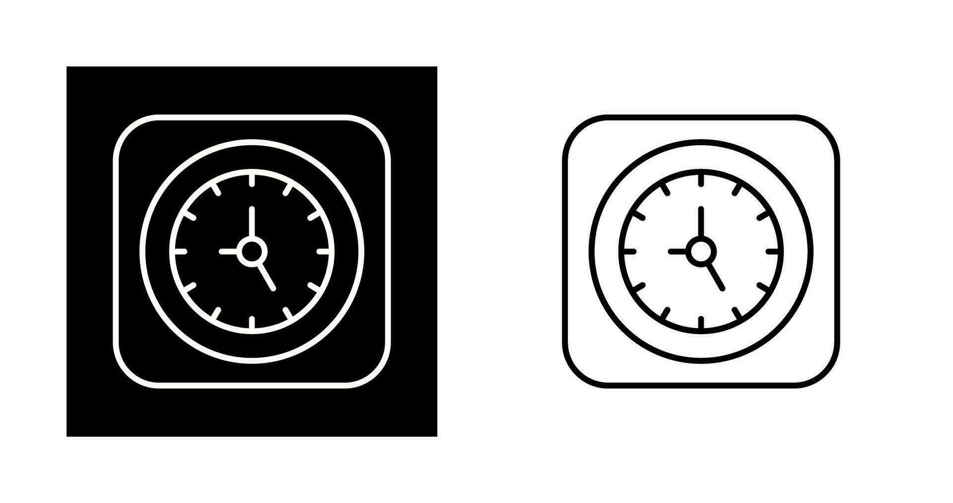 Clock Vector Icon