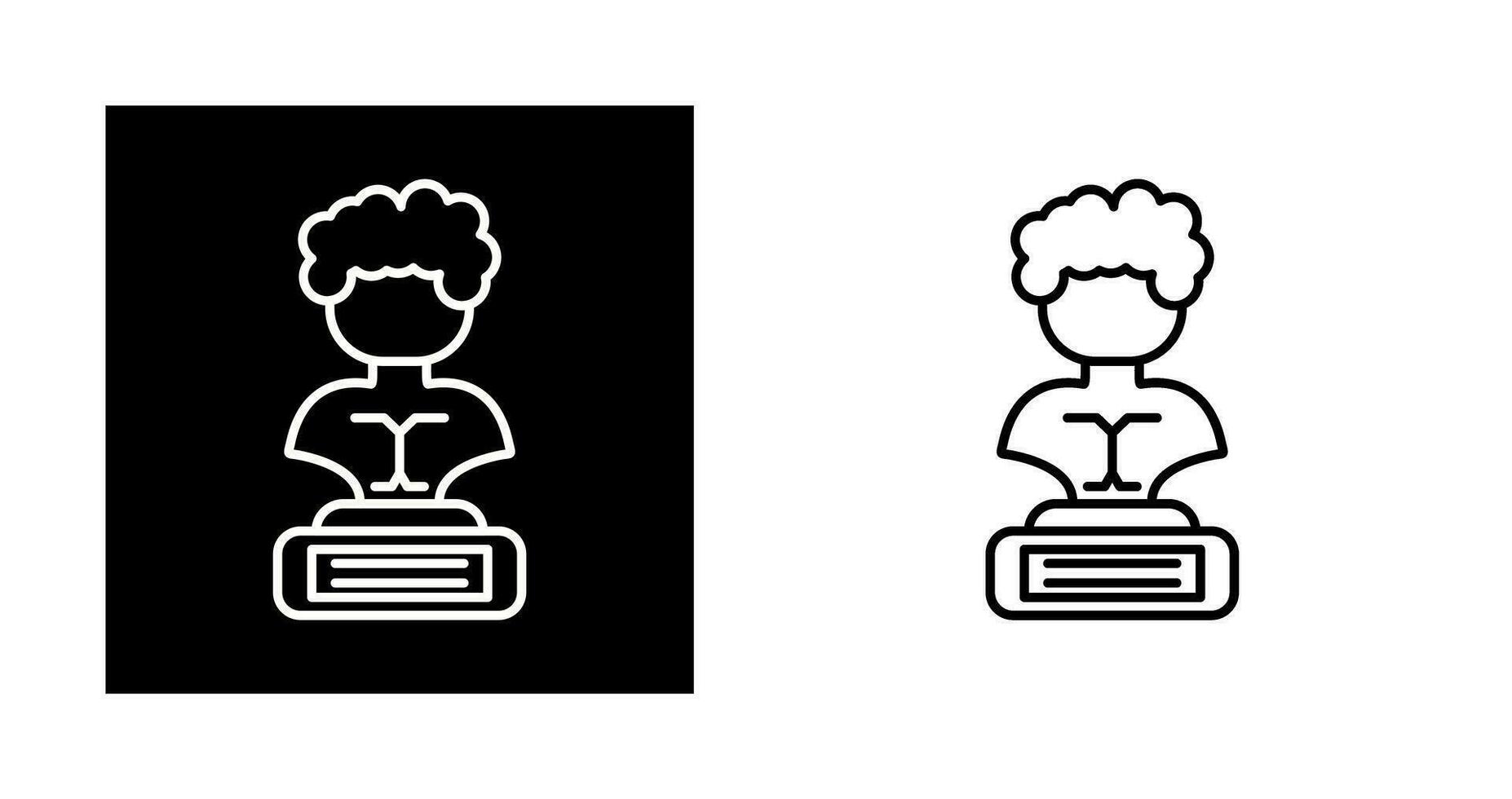 Sculpture Vector Icon