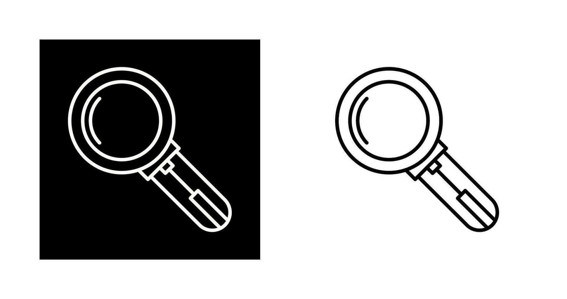 Magnifying Glass Vector Icon