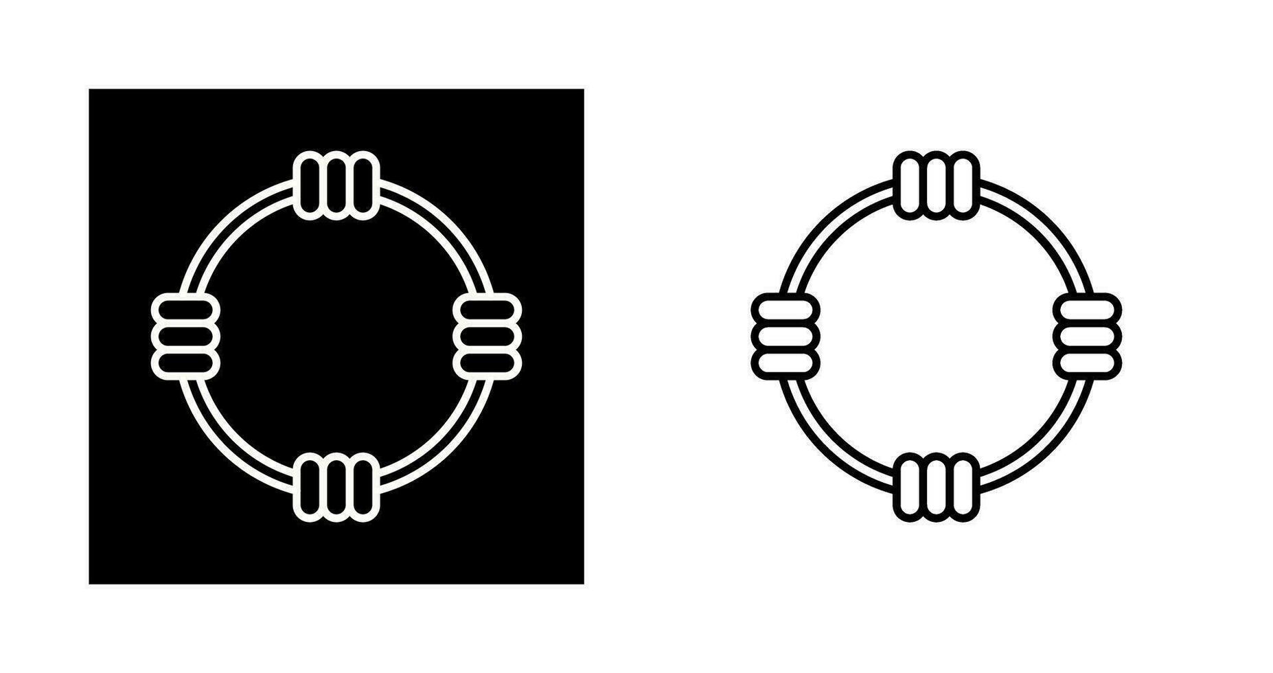 Hula Hoop Vector Icon