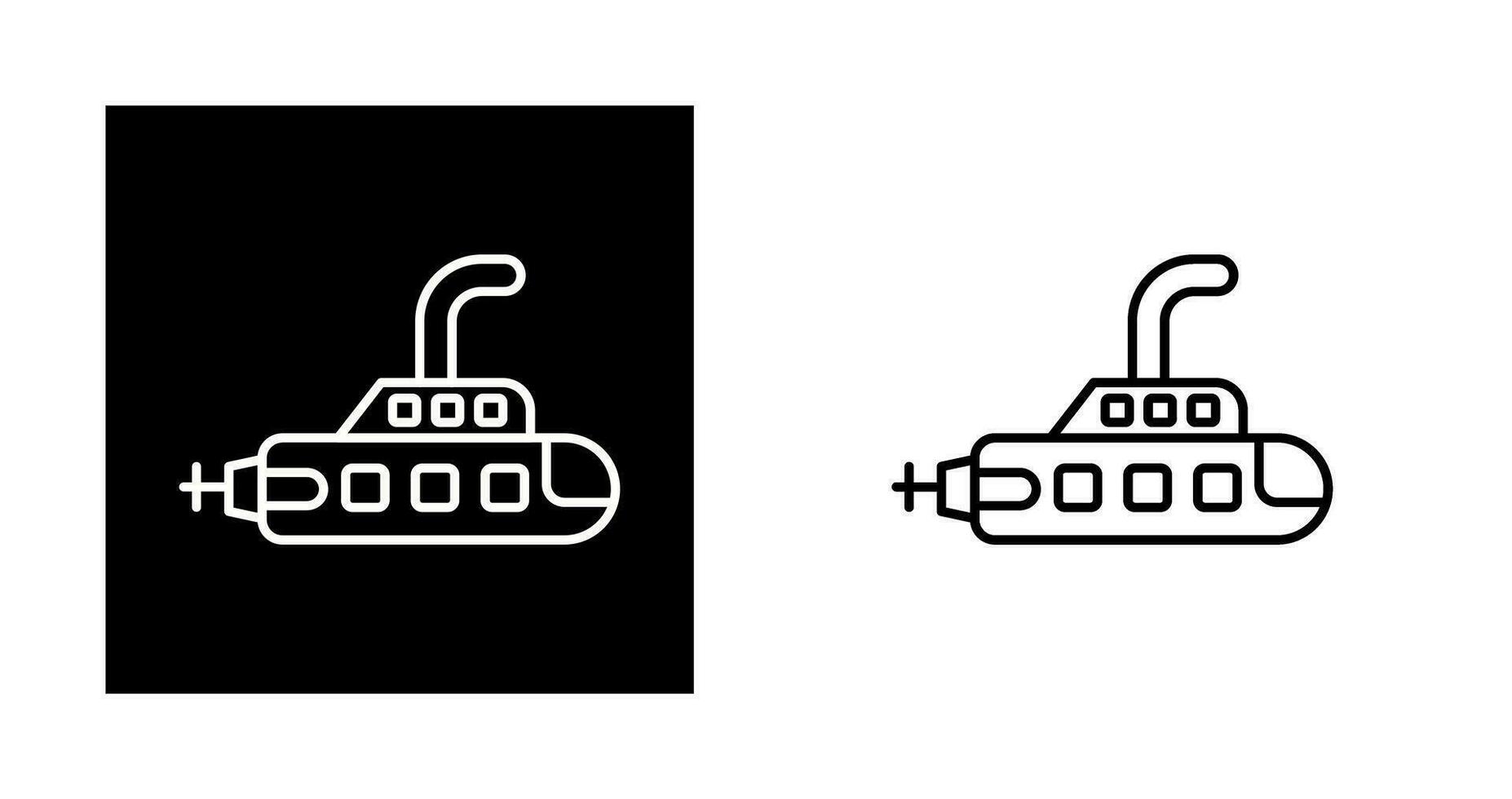 Submarine Vector Icon