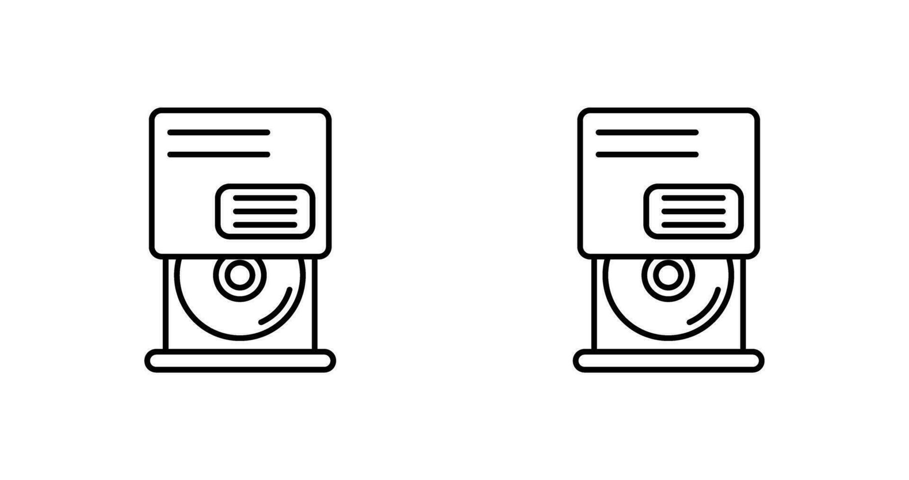 Cd Room Vector Icon