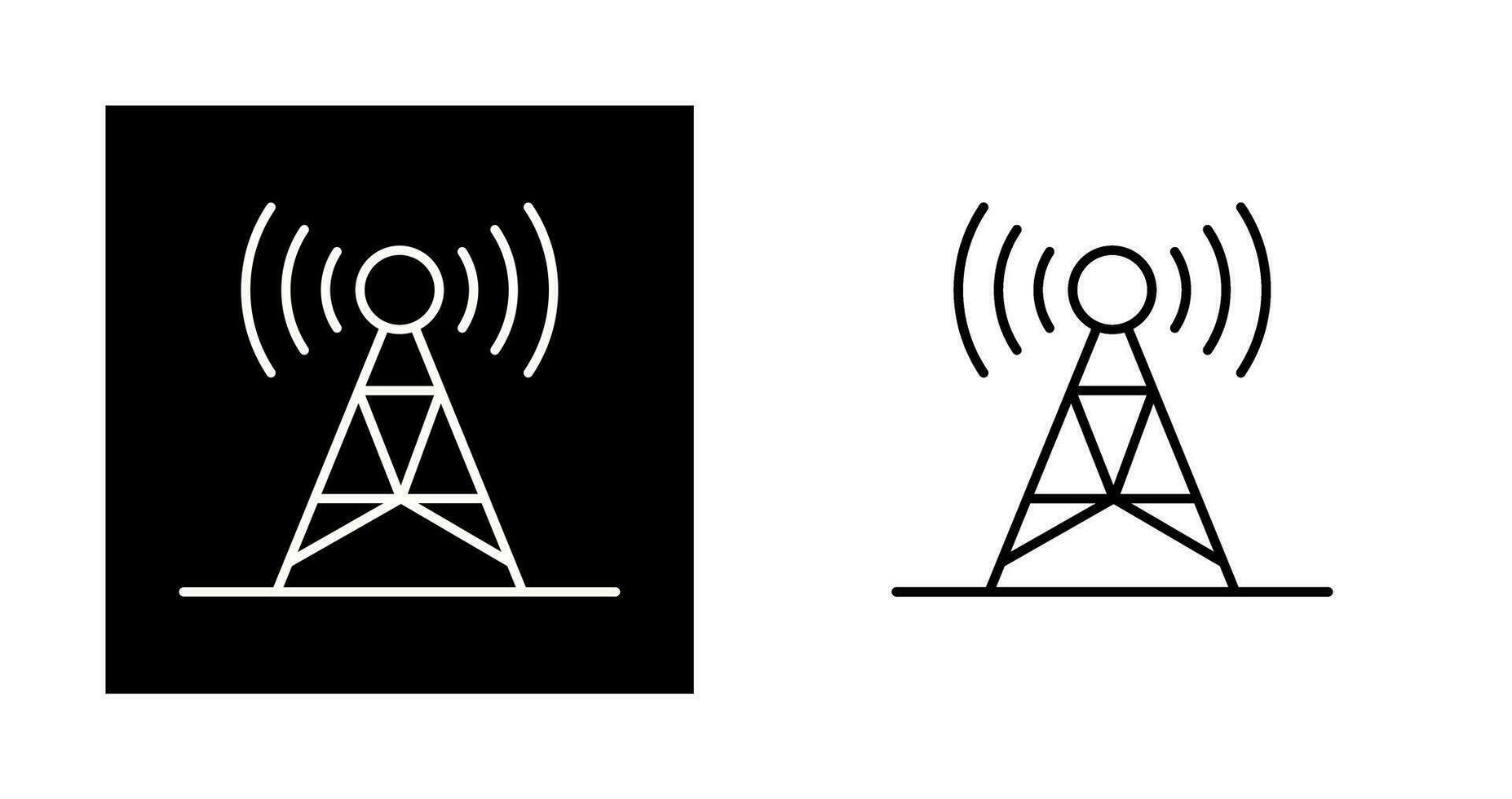 Signal Tower Vector Icon