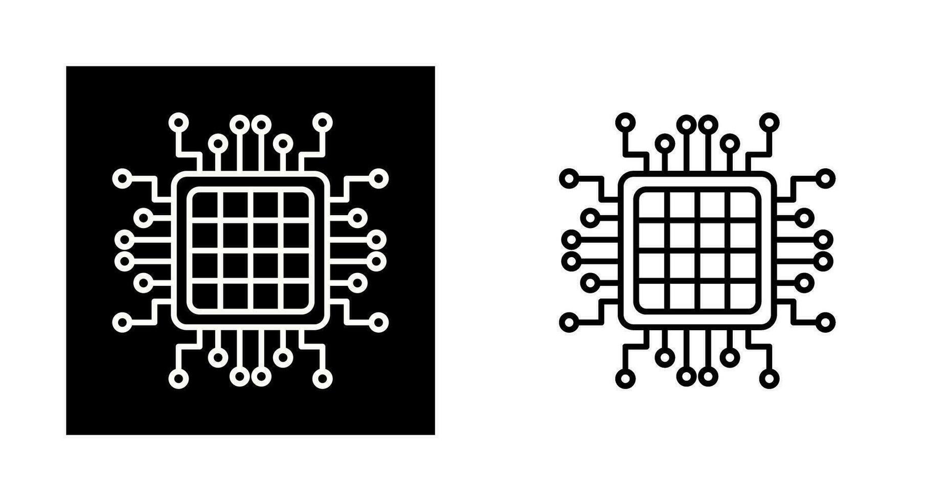Processor Vector Icon
