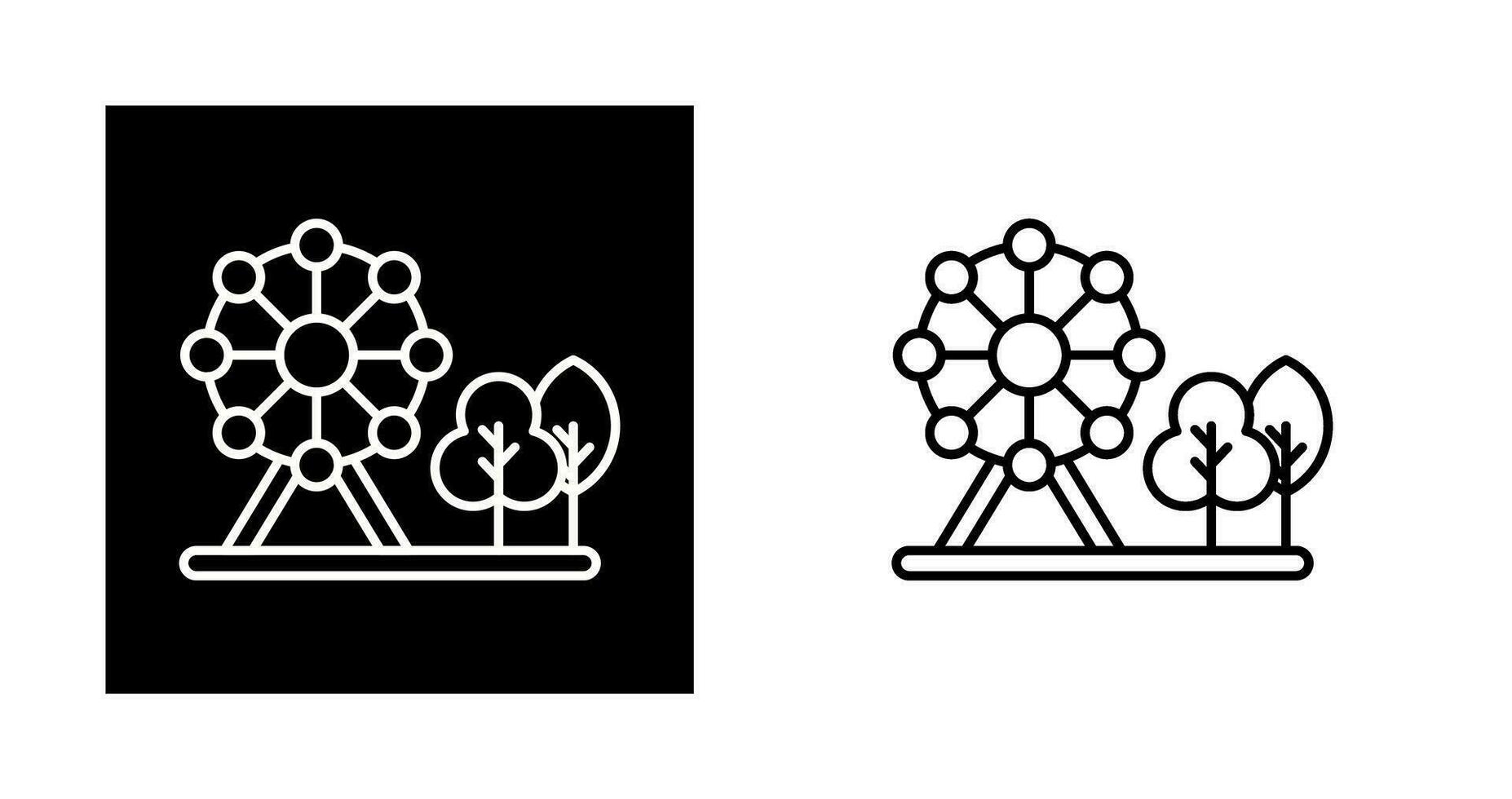 Park Vector Icon