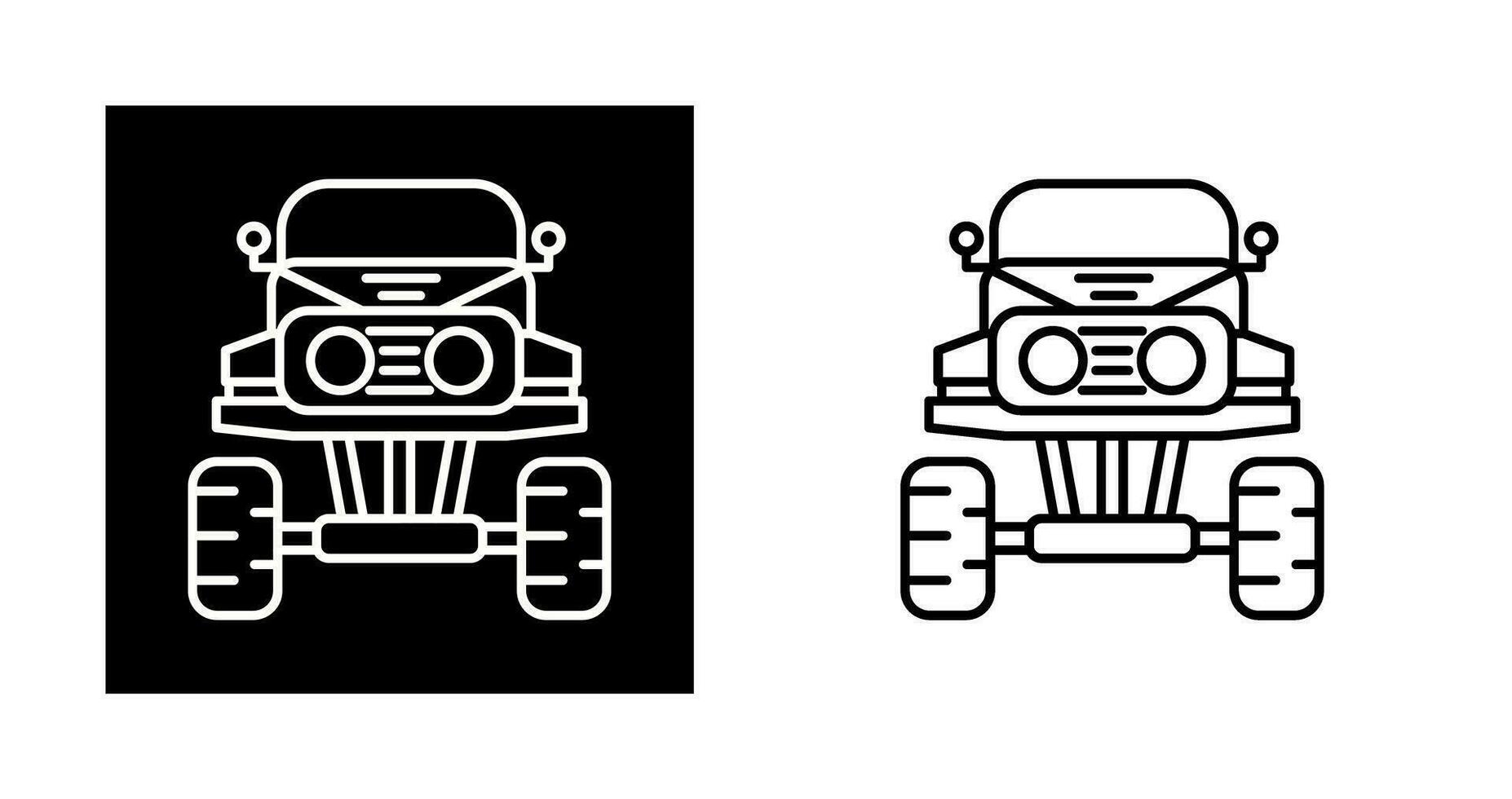 Monster Truck Vector Icon