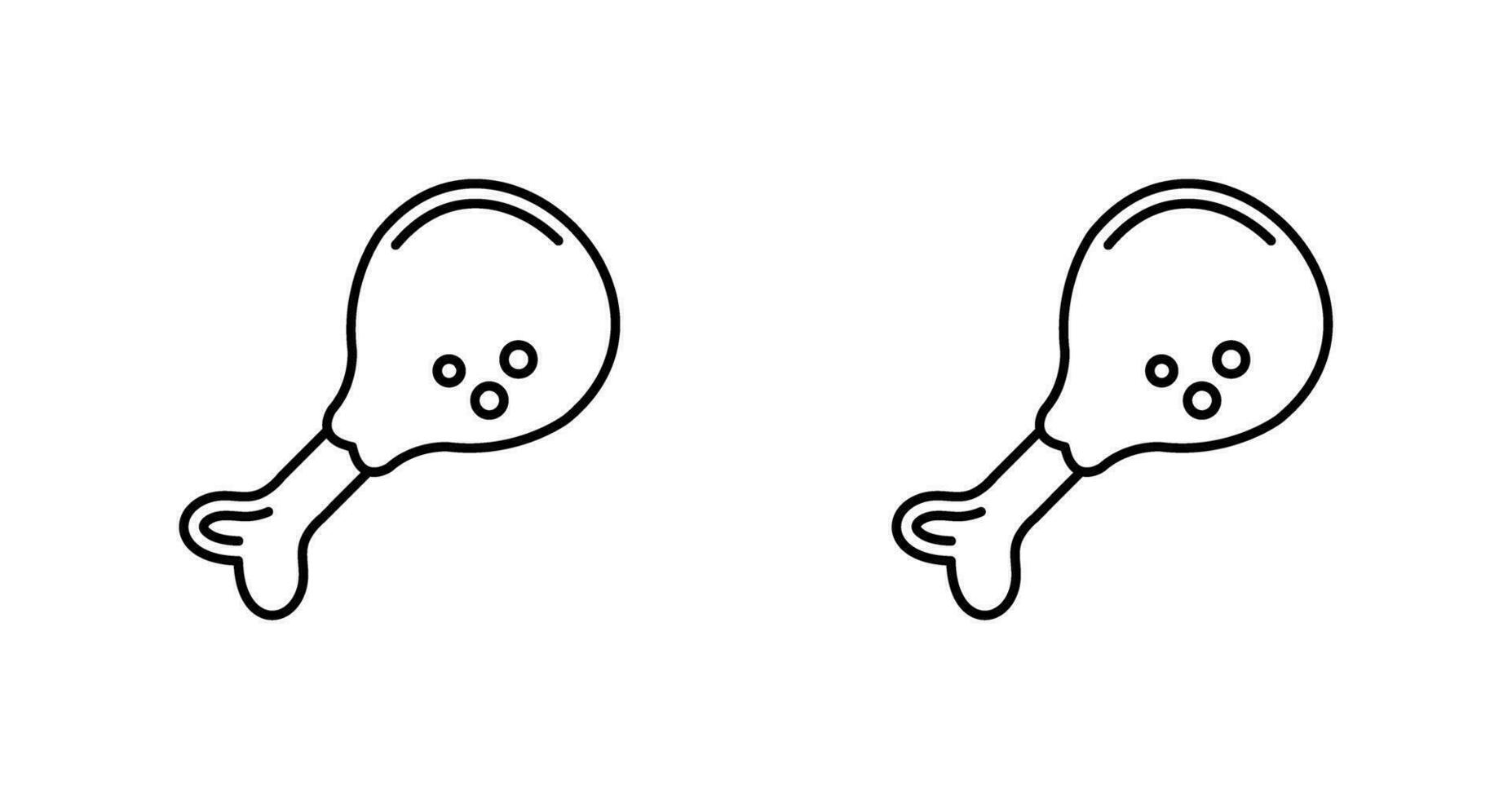 Leg Piece Vector Icon