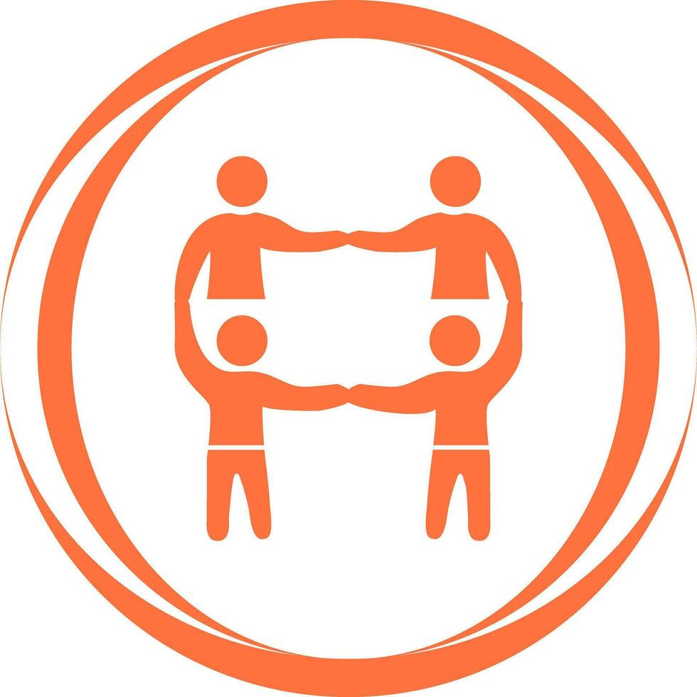 Team Work Vector Icon