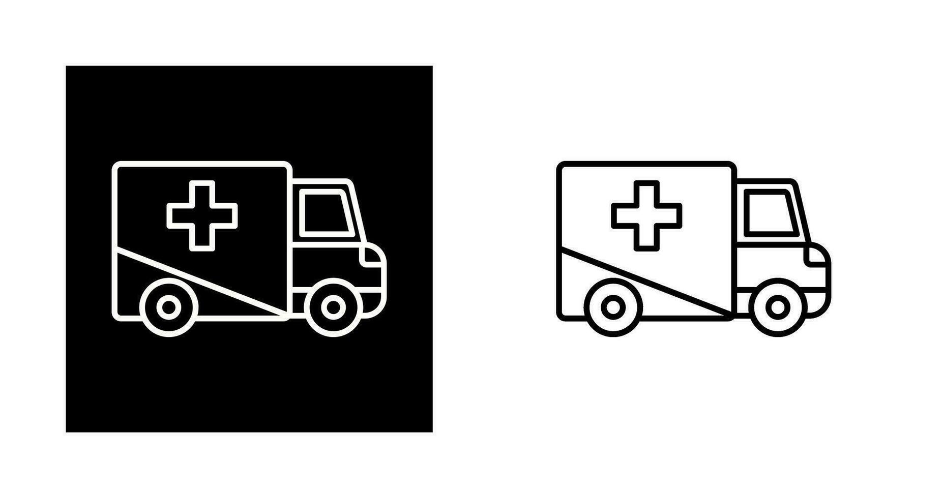 Ambulance Vector Icon