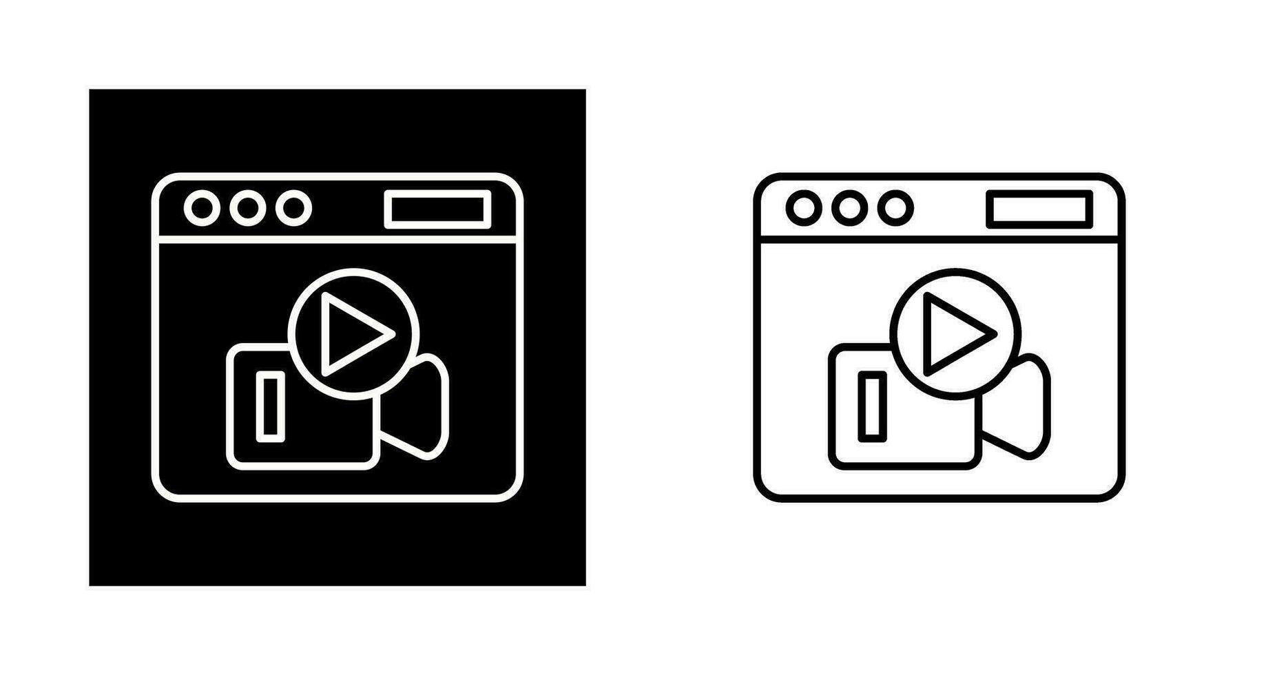 Vlog Vector Icon