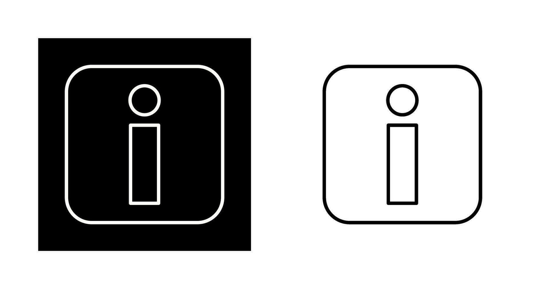 icono de vector de información