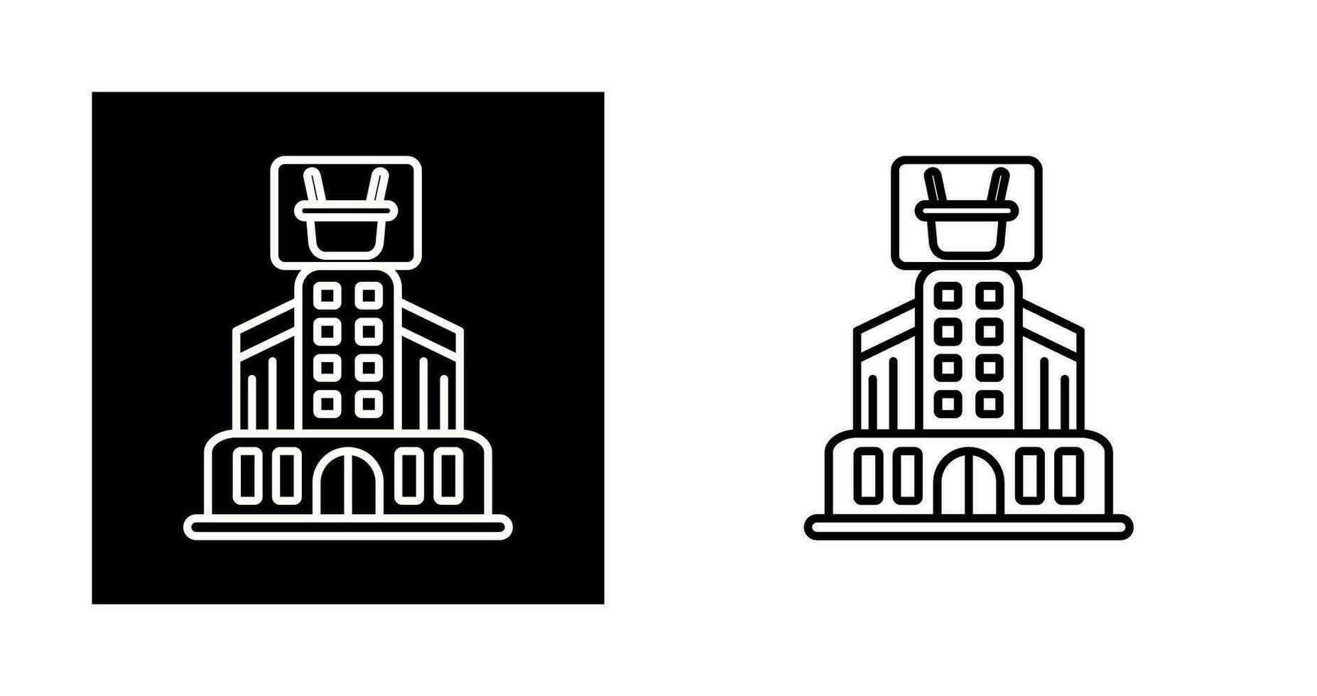 Shopping Mall Vector Icon