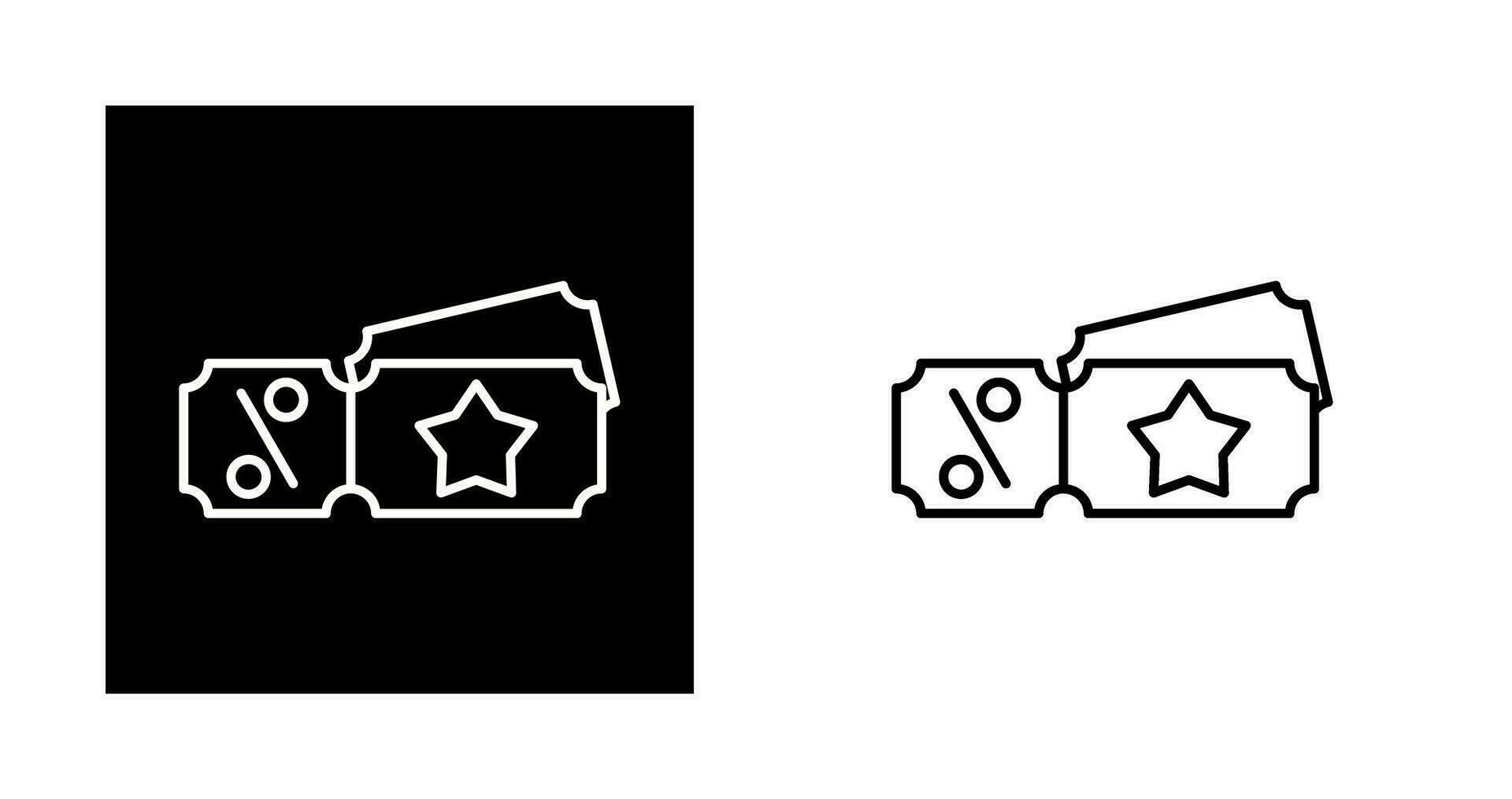 Discount Voucher Vector Icon