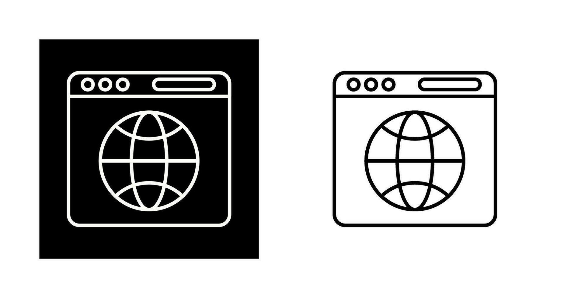 Browser Vector Icon