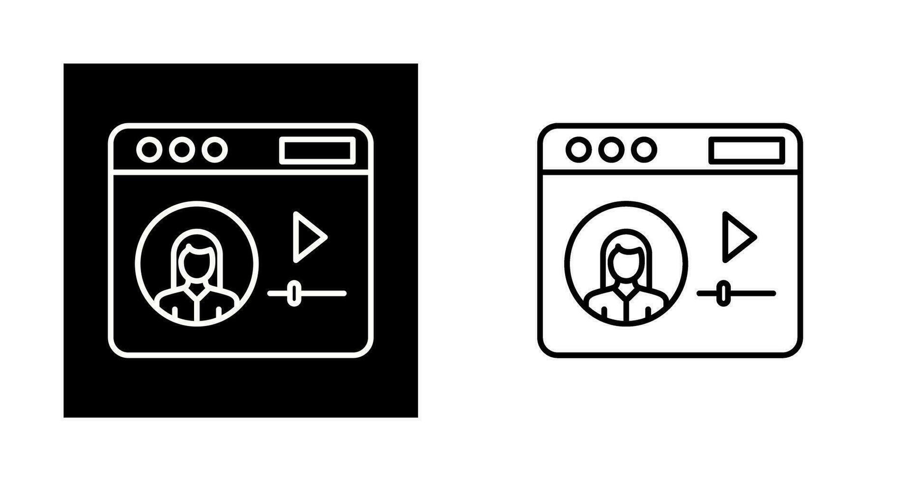 Video Tutorial Vector Icon