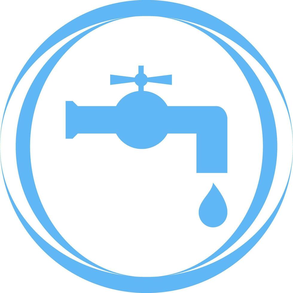 Water Tap Vector Icon