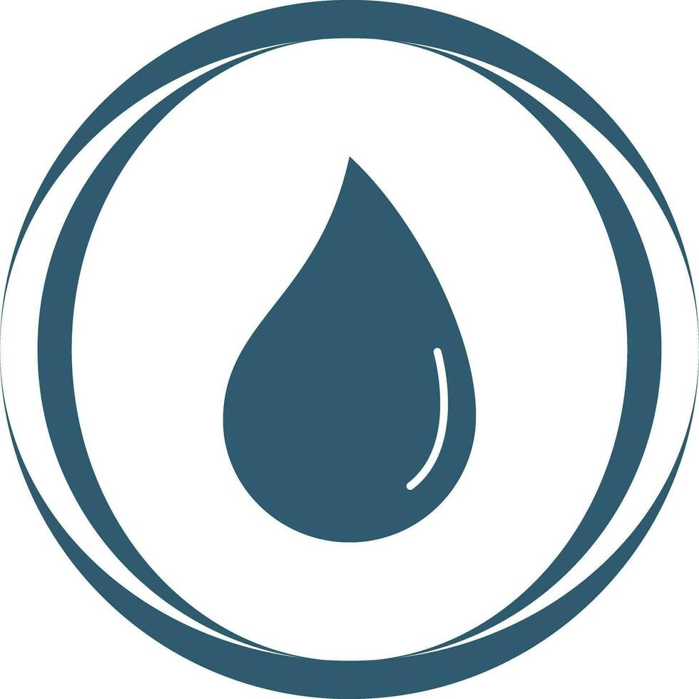 Water Droplet Vector Icon