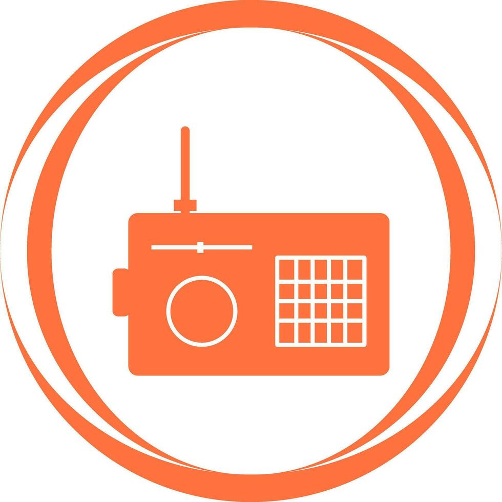 Radio Vector Icon