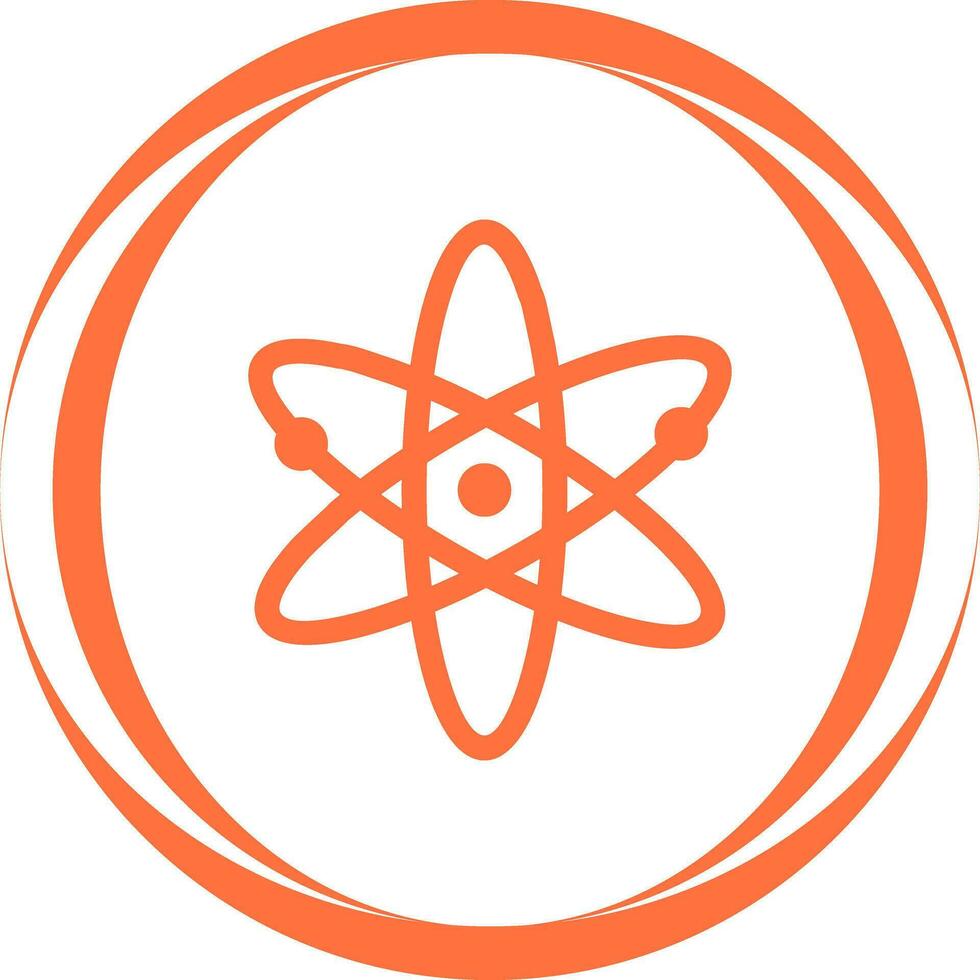 Atomic Structure Vector Icon