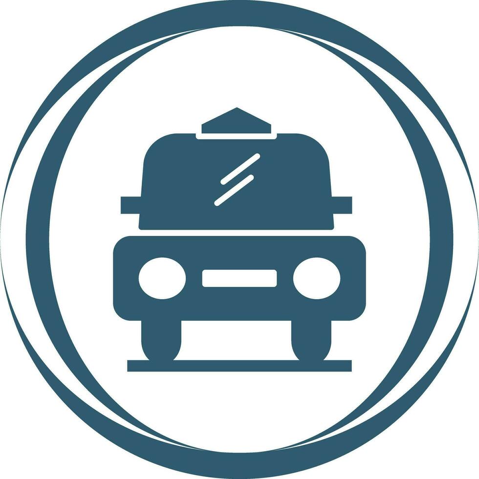 Cab Vector Icon