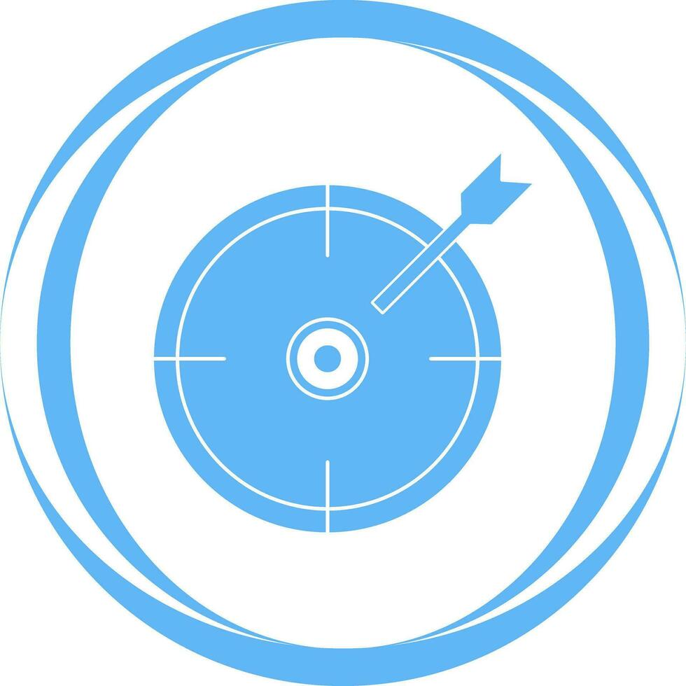 Target Location Vector Icon