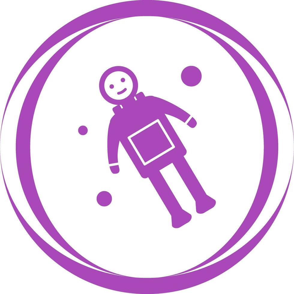 Space Man Vector Icon