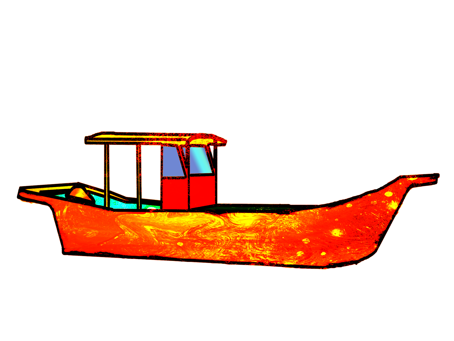 icon logo sticker fishing boat 26470803 PNG