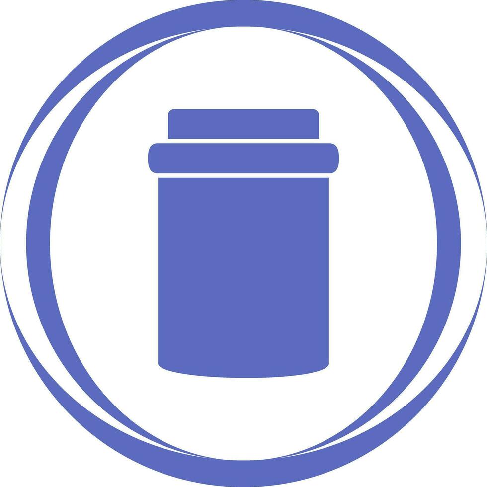 Jam Bottle Vector Icon