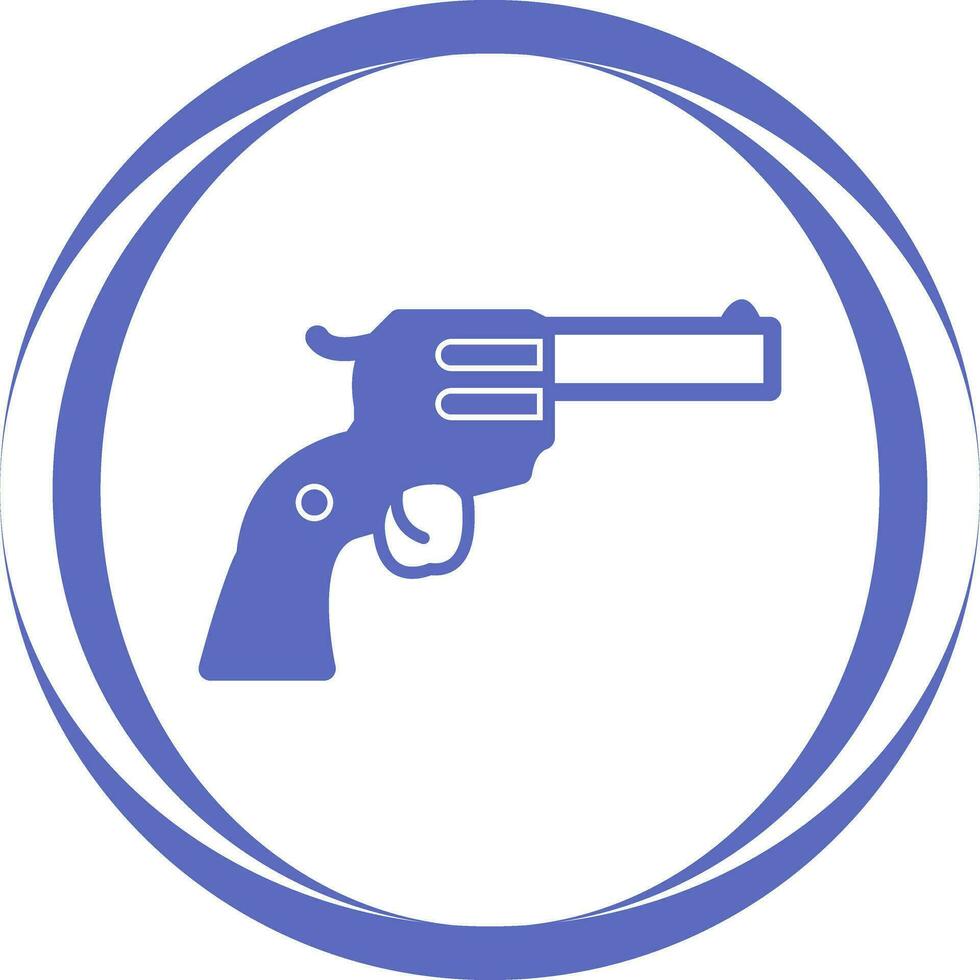 Revolver Vector Icon