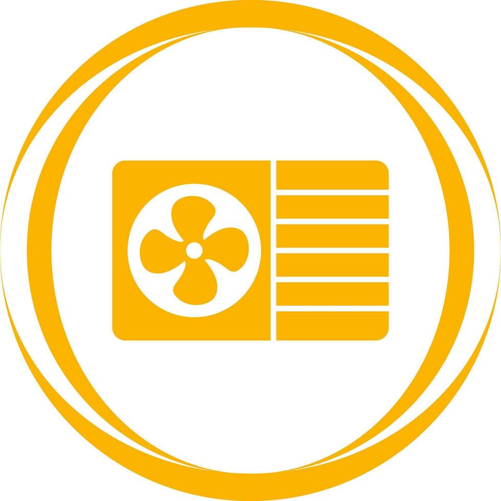 AC Window Unit Vector Icon