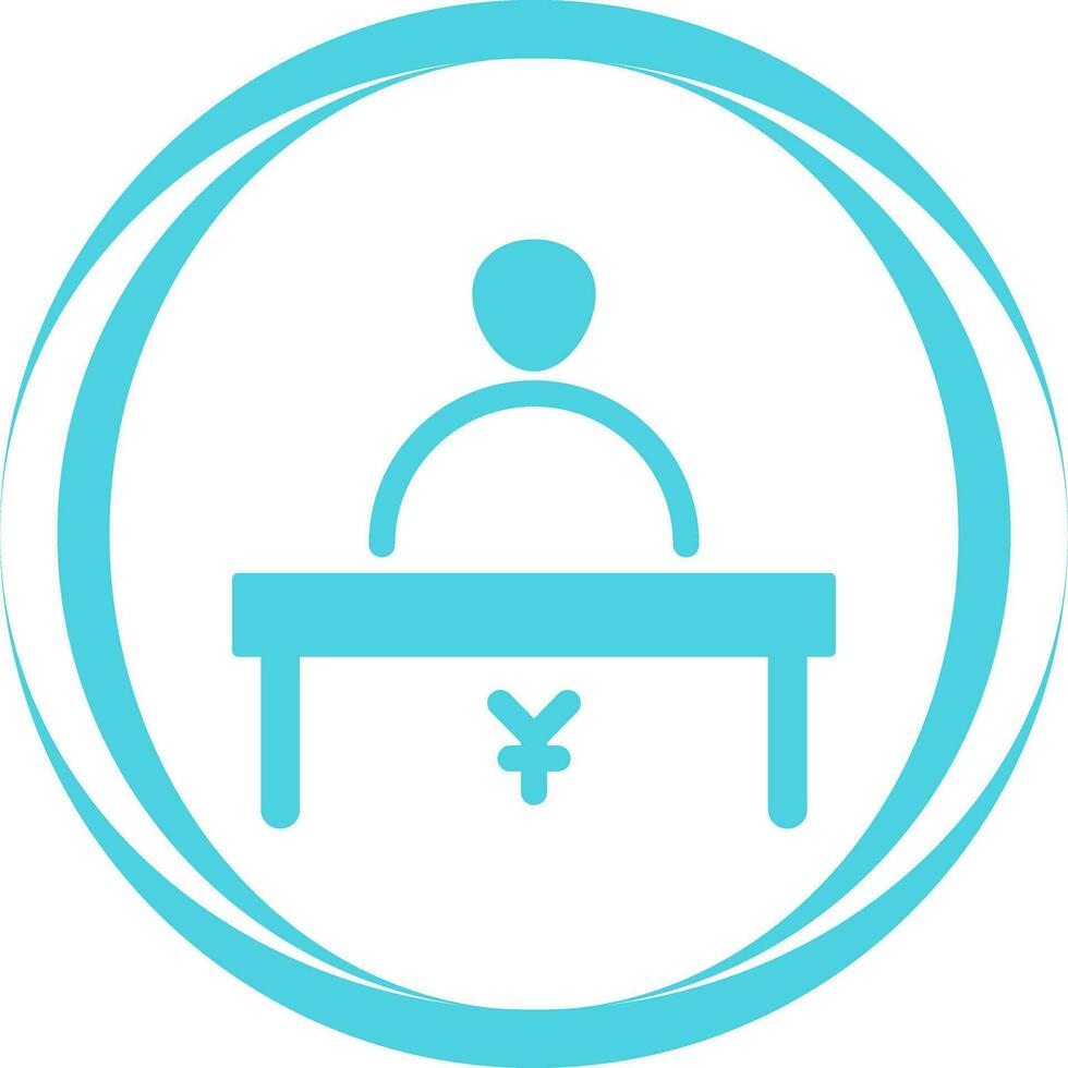 Cashier Vector Icon