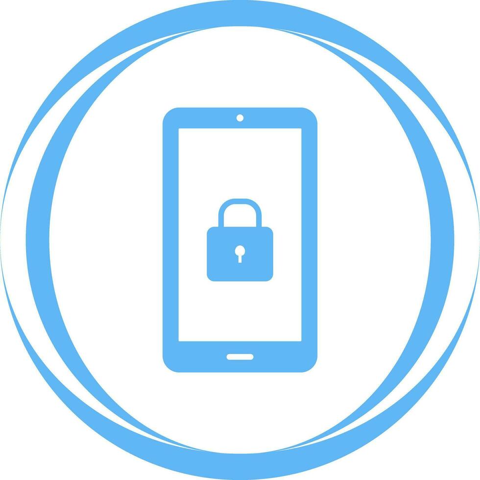 Secure Device Vector Icon