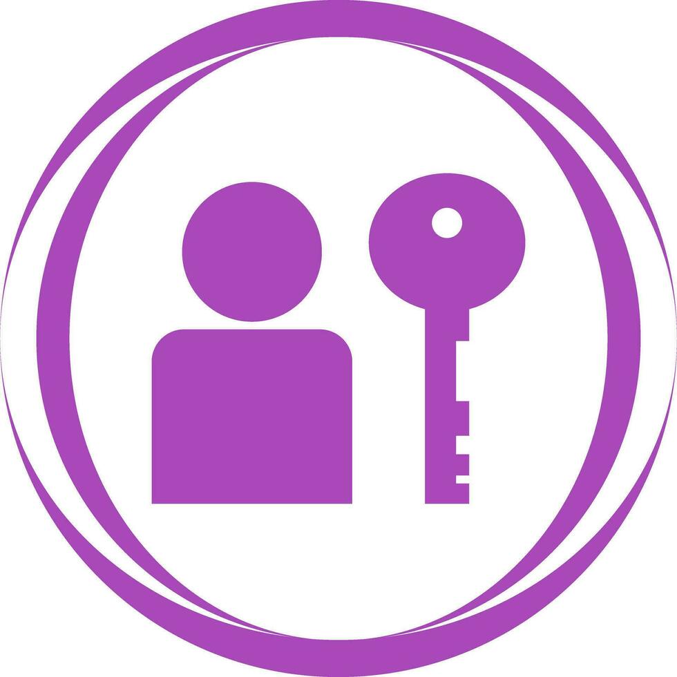 User Authentication Vector Icon