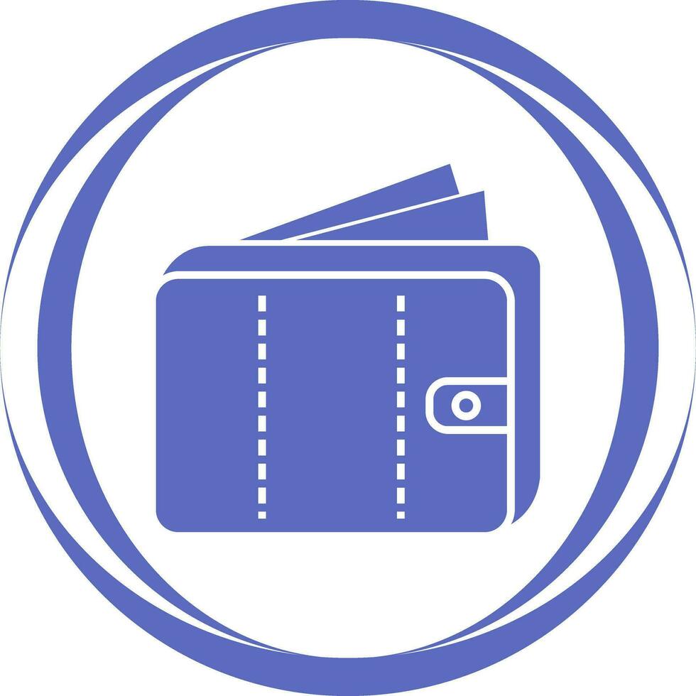 Mony in voilet Vector Icon