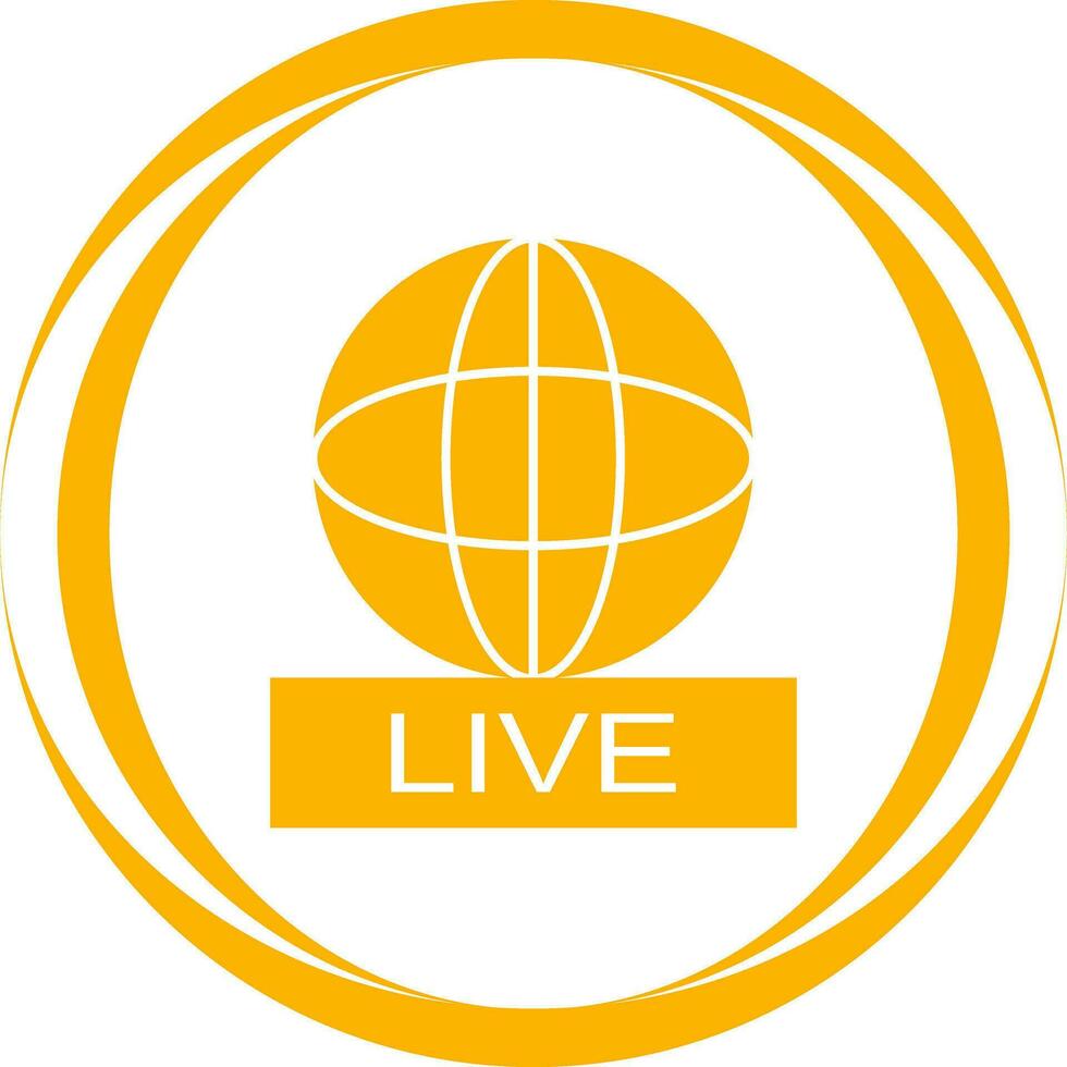 Live News Vector Icon