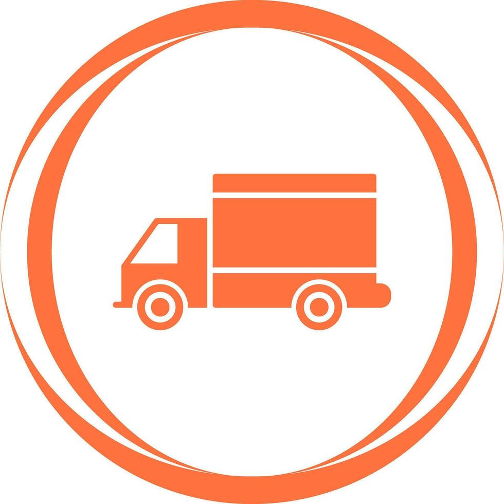 Heavy Truck Vector Icon