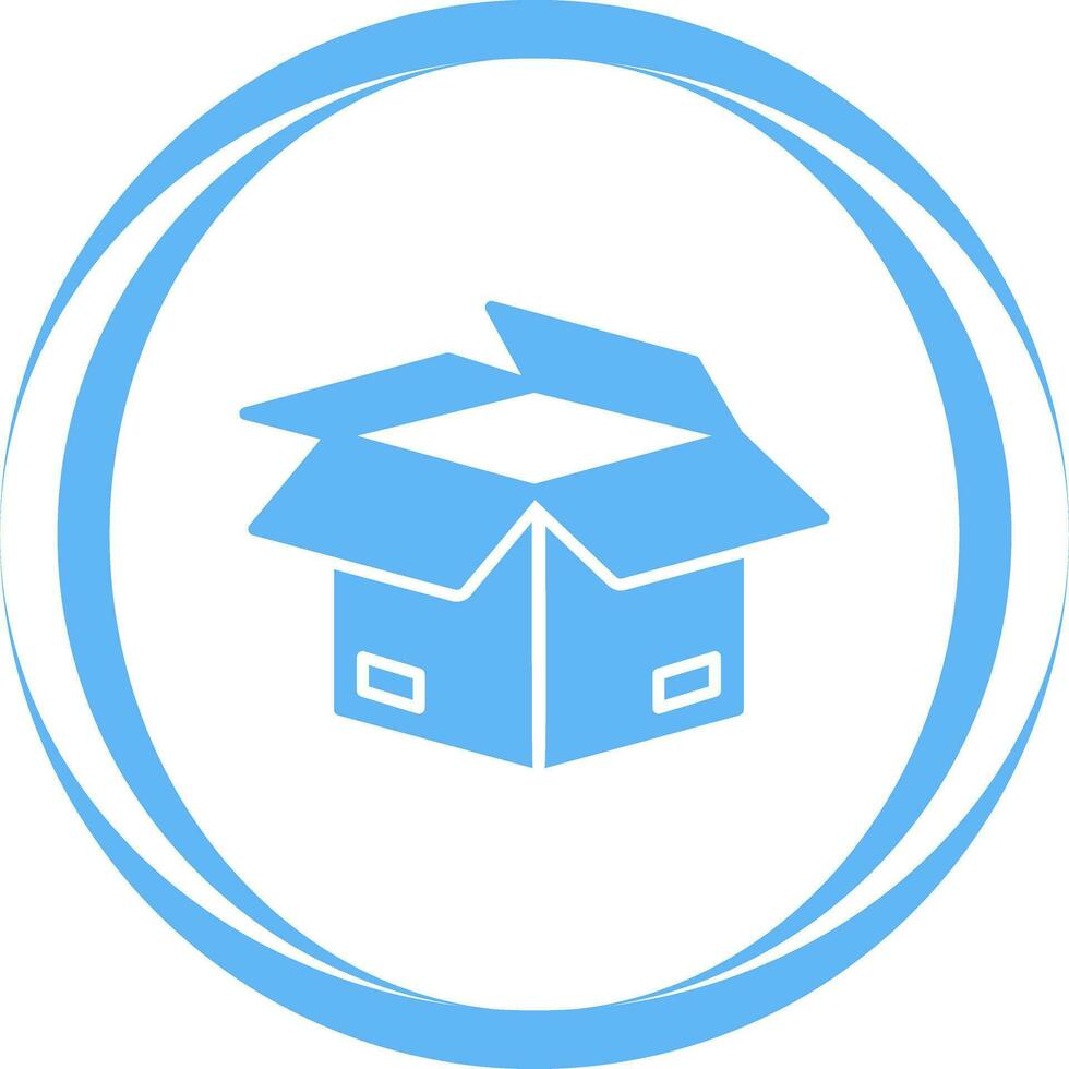 Open Box Vector Icon