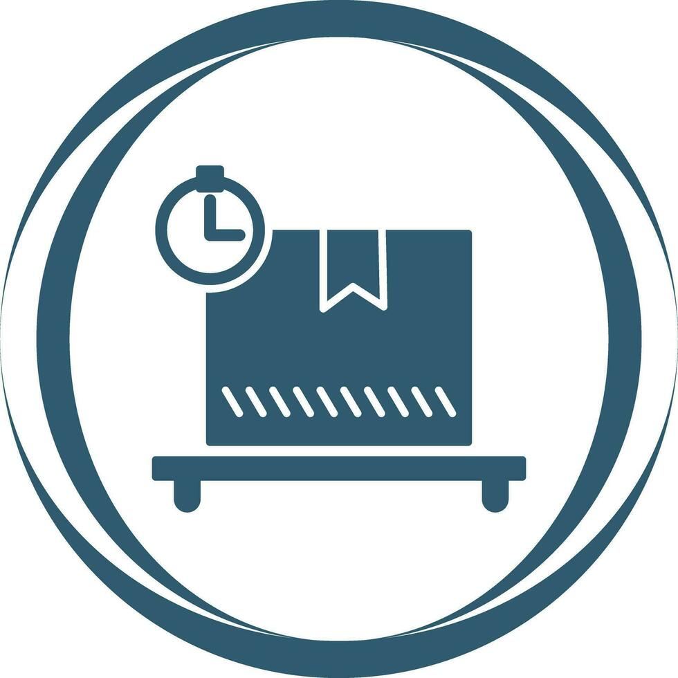 Package Pending Vector Icon