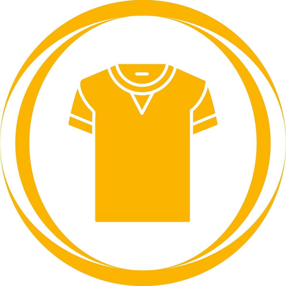 icono de vector de camiseta