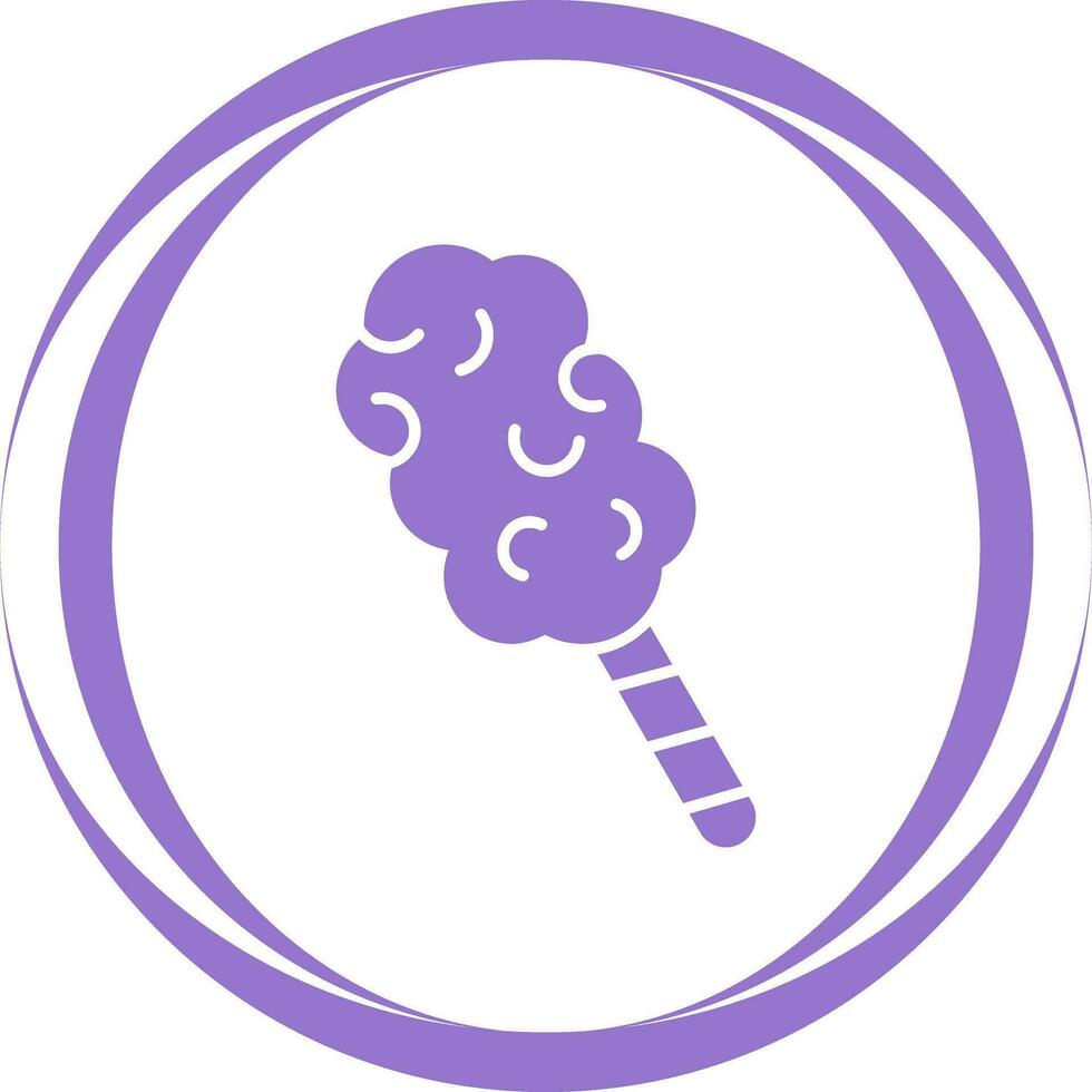 Cotton Candy Vector Icon