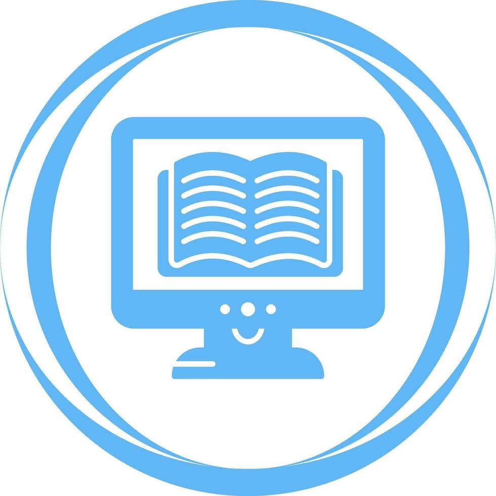 Ebook Lcd Vector Icon